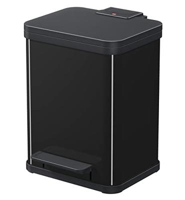 Hailo Öko duo plus M 6222600 Afvalbak 18 l Plaatstaal (l x b x h) 320 x 320 x 430 mm Zwart Met voetpedaal 1 stuk(s) Hailo Öko duo plus M 6222600 Afvalbak 18 l Plaatstaal (l x b x h) 320 x 320 x 430 mm Zwart Met voetpedaal 1 stuk(s)