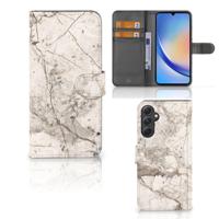 Samsung Galaxy A24 4G | Bookcase | Marmer Beige - thumbnail