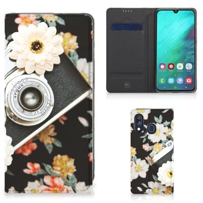 Samsung Galaxy A40 Stand Case Vintage Camera Samsung Galaxy A40 Stand Case Vintage Camera