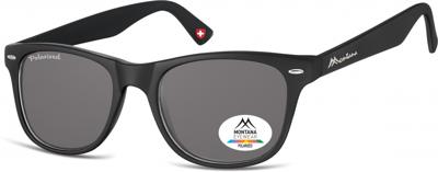 Zonnebril montana havanna smoke polar glas zwart