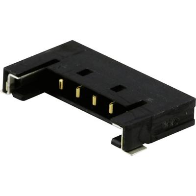 Molex 5040500491 Male header, inbouw (standaard) Totaal aantal polen: 4 Rastermaat: 1.5 mm Inhoud: 1 stuk(s) Tape on Full reel