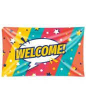 Gevelvlag &apos;Welcome&apos; Sterren - thumbnail