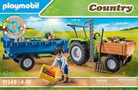 Playmobil® Country 71249 trekker met aanhanger - thumbnail