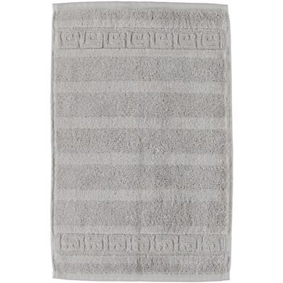 Cawö Cawö Noblesse Uni Gastendoekje 30x50 Zilver