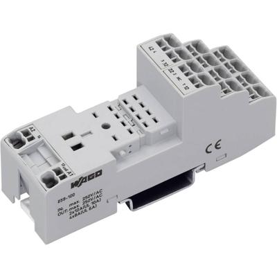 WAGO 858-100 Relaissocket (l x b x h) 97 x 31 x 39 mm 1 stuk(s)