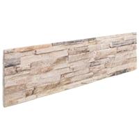 VidaXL Wandpanelen 14 st 3d 100x25 cm eps rood en wit - thumbnail