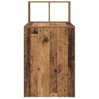 Bureau met plank Oud hout 108 x 55 x 103.5 cm Bewerkt hout - thumbnail