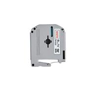 Brother M-K222BZ labelprinter-tape Rood op wit - thumbnail