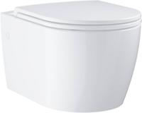Grohe Start Round Ceramic hangtoilet incl. quickrelease toiletbril 36,8x54,3x36,7cm alpine wit - thumbnail