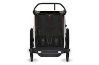 THULE fiets-kinderkar "chariot cross 2 double". bicycle trailer chariot cross 2 faded kha - thumbnail