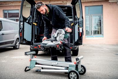 Metabo afkortzaag kgs 254 m met trekfunctie | nieuwste model - 613254000