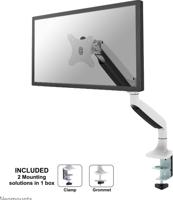 Neomounts nm-d750white tv/ monitor full motion desk gas-spring mount, 10-32", 9 kg, heigh - thumbnail