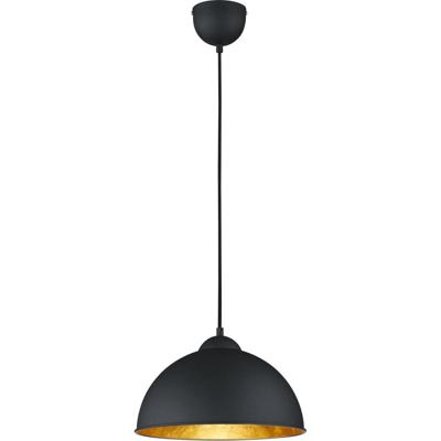 Moderne LED Hanglamp E27 - Mat Zwart Aluminium - 60W
