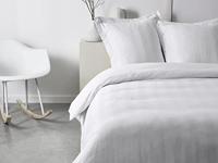 Dekbedovertrek set TODAY Satin Wit 240 x 260 cm 260 x 240 cm - thumbnail