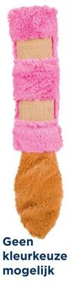 TRIXIE KUSSEN MET STAART PLUCHE MET CATNIP ASSORTI 39 CM 4 ST