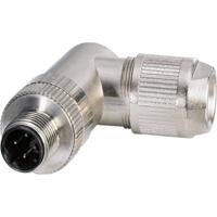 Phoenix Contact 1553624 Sensor/actuator dataconnector M12 Aantal polen (sensoren): 4 Stekker, haaks 1 stuk(s) - thumbnail