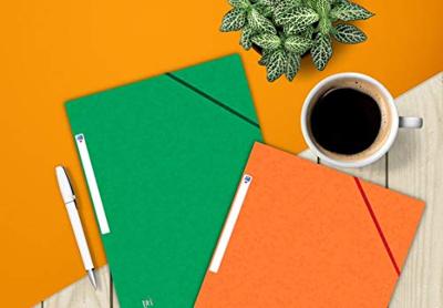 Elastomap Oxford Top File+ A4 oranje | 10 stuks Elastomap Oxford Top File+ A4 oranje | 10 stuks