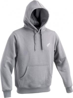 D.Five hoodie heren polyester/katoen grijs