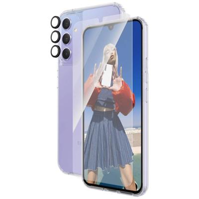 PanzerGlass 3-in-1 Ultra Wide Fit Bundle Glass + Case + Lens Set (hoesje + beschermglas) Samsung Galaxy A35 5G Stootbestendig