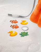 Basic 5 antislip stickers voor in bad - thumbnail