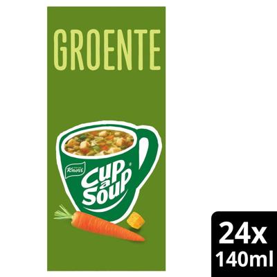 Cup a soup knorr groente 140ml | 4 stuks