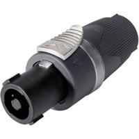 Sommer Cable NL4FX-SOM Luidsprekerconnector Stekker, recht Aantal polen: 4 Zwart 1 stuk(s) - thumbnail