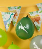 Vlaggenlijn Dino folie 10 meter - thumbnail