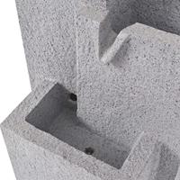 VidaXL Binnenfontein met led-verlichting polyresin - thumbnail