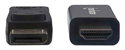 Manhattan 152662 DisplayPort-kabel DisplayPort / HDMI Adapterkabel DisplayPort-stekker, HDMI-A-stekker 1.00 m Zwart