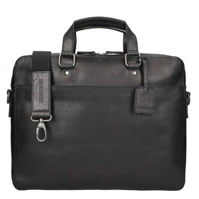 Leonhard Heyden Dakota Briefcase 1 Compartment black2 Leonhard Heyden Dakota Briefcase 1 Compartment black2