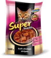 HILTON Soft chicken stripes - Kattensnoepje - 100g - thumbnail