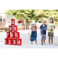 BS Toys blikwerpen rood, 13dlg. - thumbnail