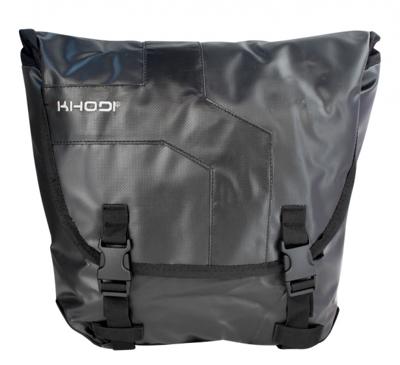 Khodi schoudertas Downtown 41 x 37 cm tarpaulin zwart Khodi schoudertas Downtown 41 x 37 cm tarpaulin zwart