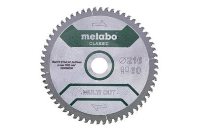 Metabo 628066000 Cirkelzaagblad 216 mm 1 stuk(s) Metabo 628066000 Cirkelzaagblad 216 mm 1 stuk(s)