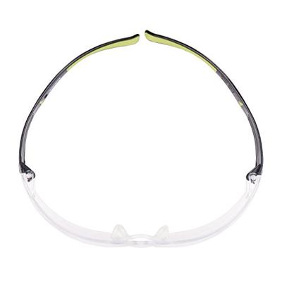3M SecureFit 400 SF401AF Veiligheidsbril Zwart, Groen