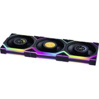 Lian Li UNI FAN SL Wireless LCD Reverse Blade 120mm 3-Pack Black - thumbnail