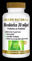 Golden Naturals Microbiotica 30 miljard 120 Vegetarische capsules - thumbnail