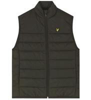 Lyle & Scott Bodywarmer gewatteerd - Olijf groen - thumbnail