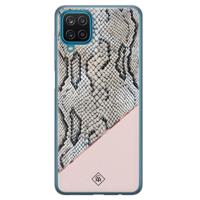 Samsung Galaxy A12 siliconen hoesje - Snake print - thumbnail