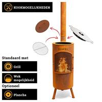 Bonfeu BonTino LP tuinhaard - Corten - thumbnail