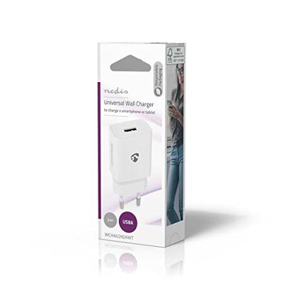 Nedis WCHAU242AWT Wandlader 2,4 A 1 Uitgang Usb-a Wit