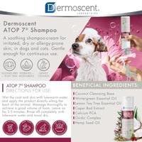 Dermoscent Atop 7 Shampoo voor hond en kat 200 ml - thumbnail