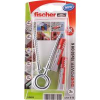 Fischer 535015 DuoPower 10 x 50 OH K NV Deuvelset 50 mm 10 mm 1 set(s) - thumbnail