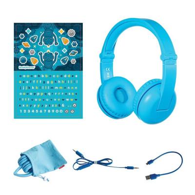 Buddyphones: Play Over-ear BT hoofdtelefoon - Blauw