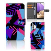 Samsung Galaxy A32 4G | Book Case | Funky Triangle - thumbnail