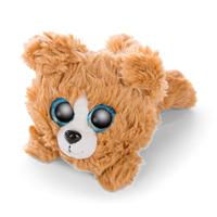 Nici glubschis pluchen knuffel liggende hond lollidog, 15cm - thumbnail