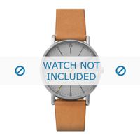 Horlogeband Skagen SKW6373 Leder Cognac 20mm - thumbnail