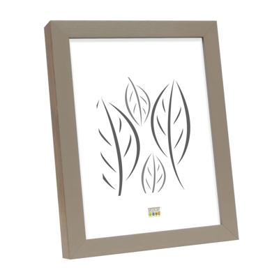 Deknudt Houten fotokader in beige met houtkleurige zijkant 15x20 S46PH3