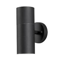 Modena wandlamp licht boven en onder mat zwart 7656-750 - thumbnail