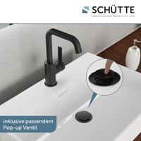 Schutte LOS ANGELES Wastafelkraan | Mat zwart - 33126 - thumbnail